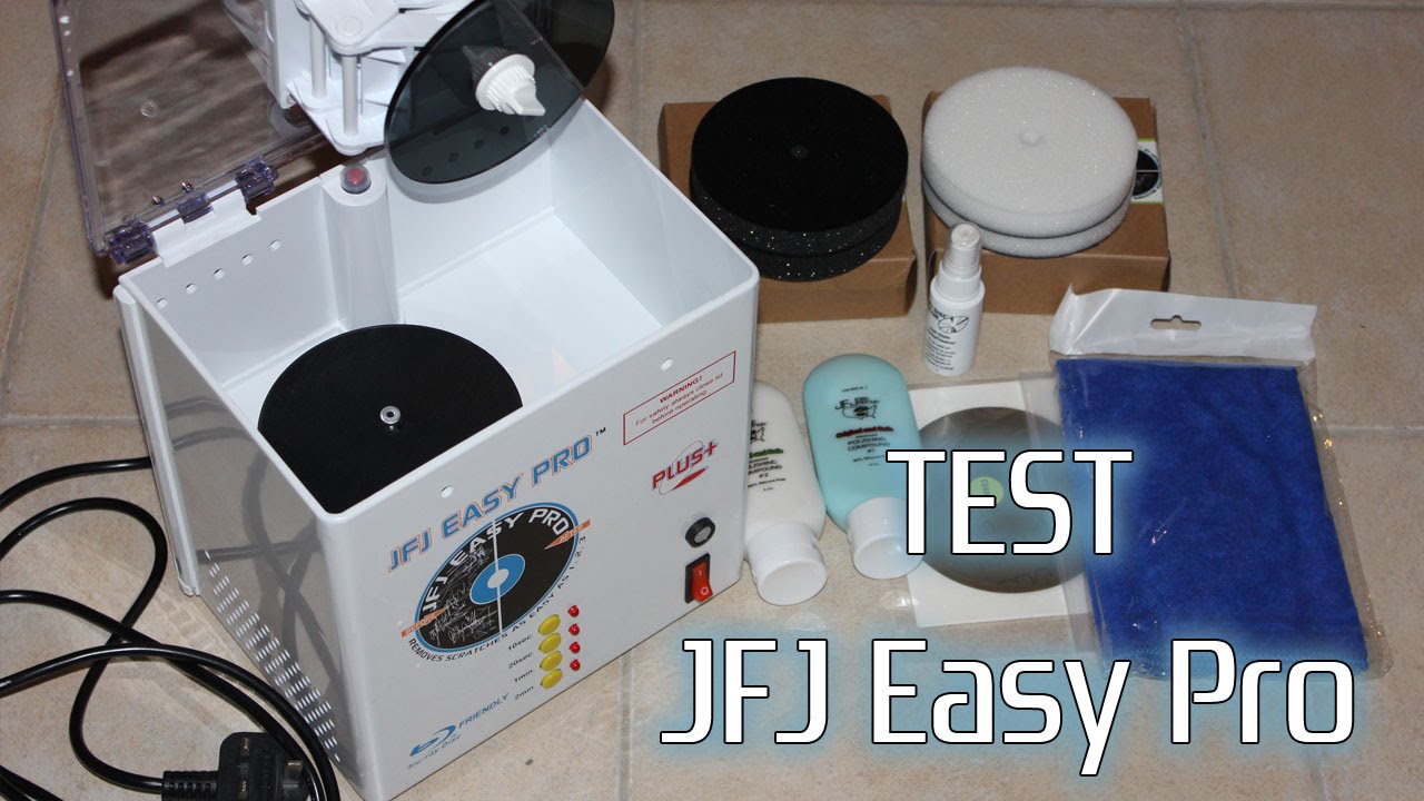 JFJ Easy Pro - réparation disques rayés PS1 & PS2 (mise en route)