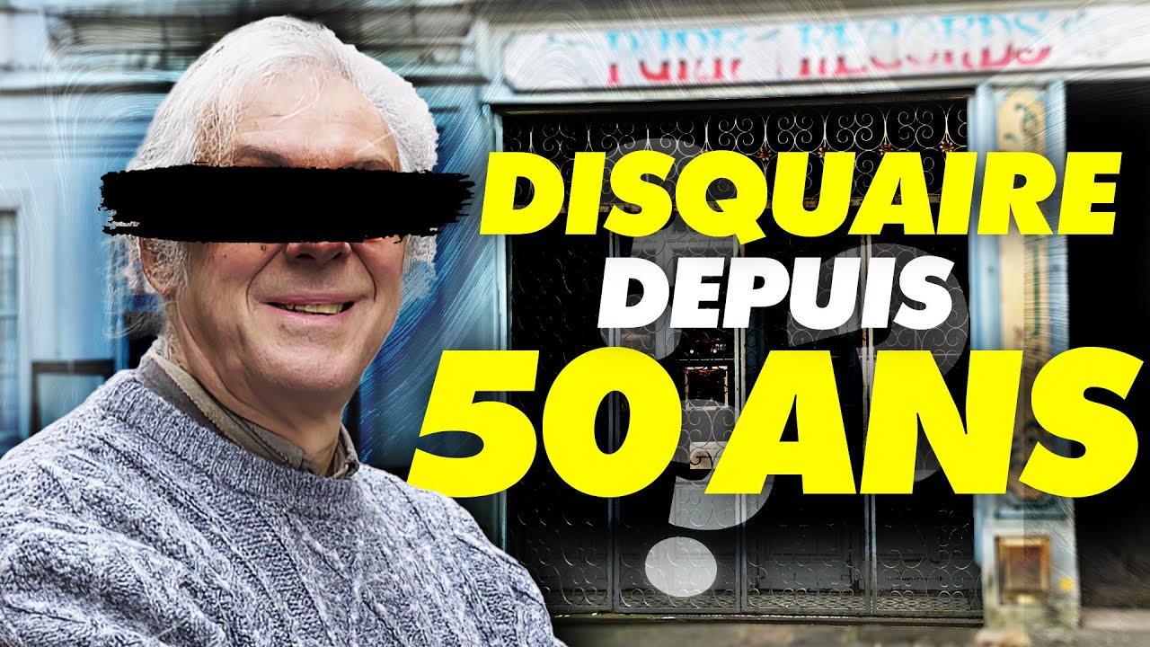 J’ai RENCONTRÉ le plus VIEUX DISQUAIRE de France