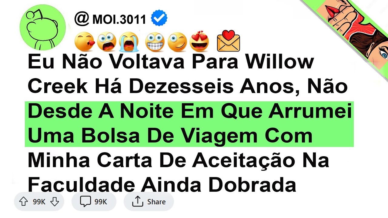 Eu Não Voltava Para Willow Creek Há Dezesseis Anos, Não Desde A Noite Em Que Arrumei Uma Bolsa ...