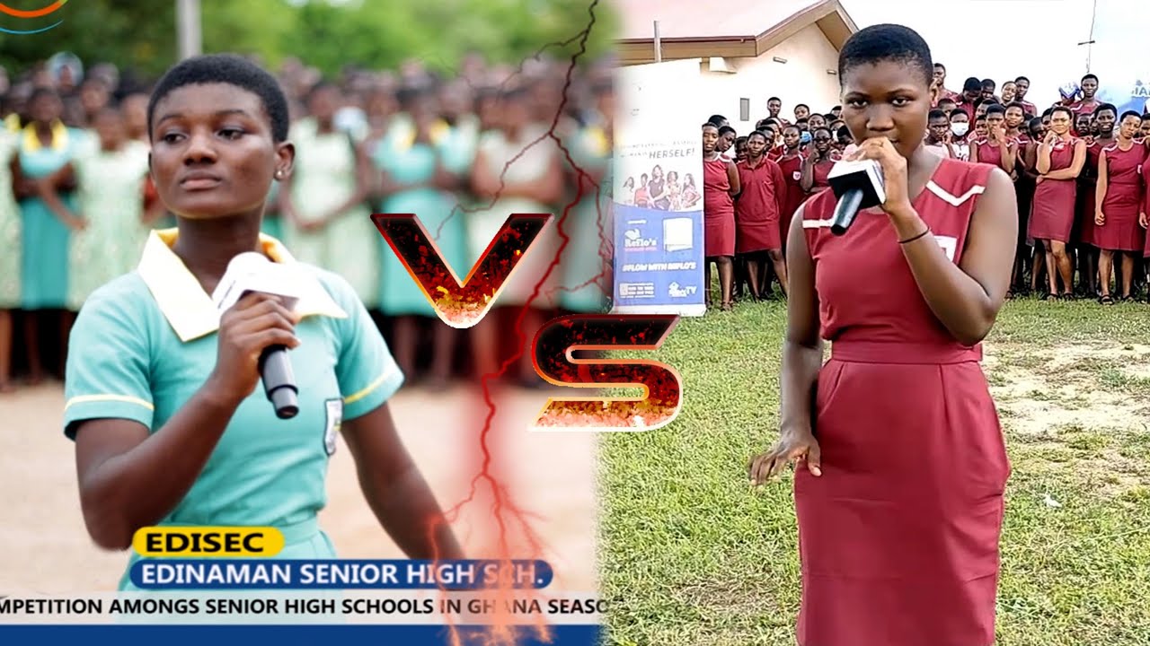 The two High School best female rappers so far in Ghana- QUEENBARZ VS ESCY LOGAN