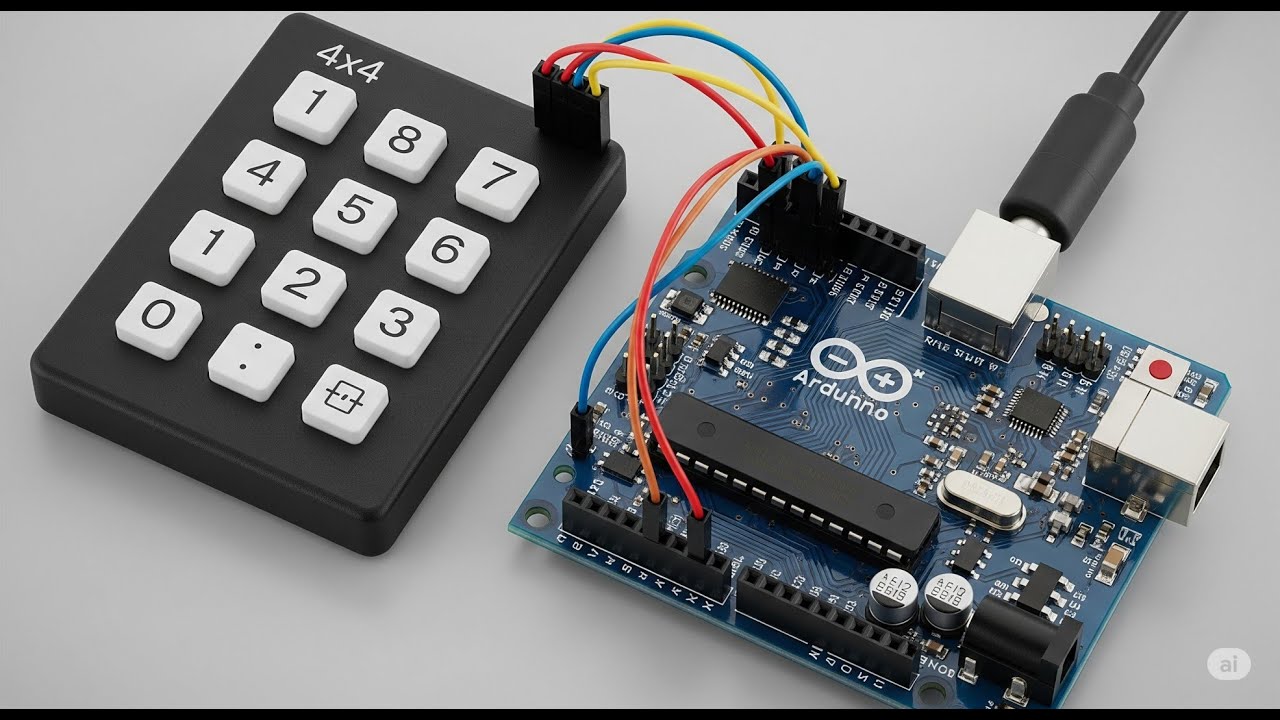 Arduino Based Keypad Controlled Servo System