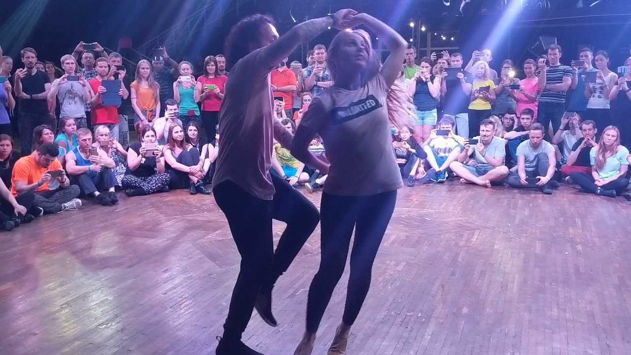 UZC18: Workshop demo-3 with Anastasia & Carlos ~ Zouk Soul