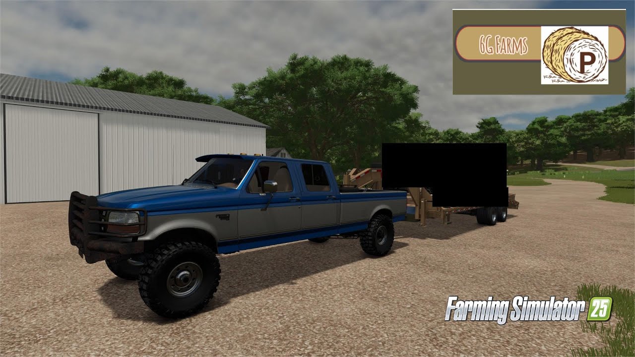 На ферме по выращиванию сена приобретено новое имущество, и сейчас идет уборка.