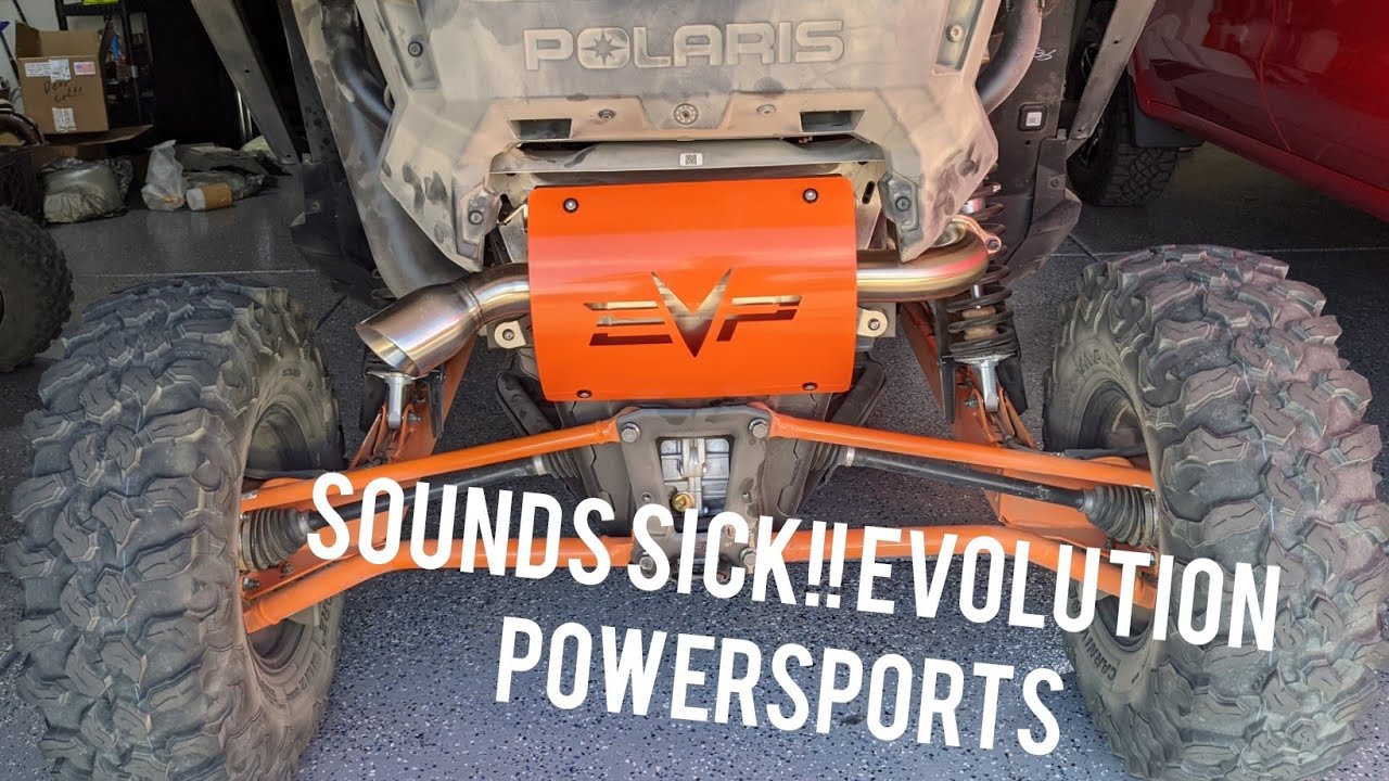 Polaris RZR PRO XP - Evolution powersports exhaust install and sound clips
