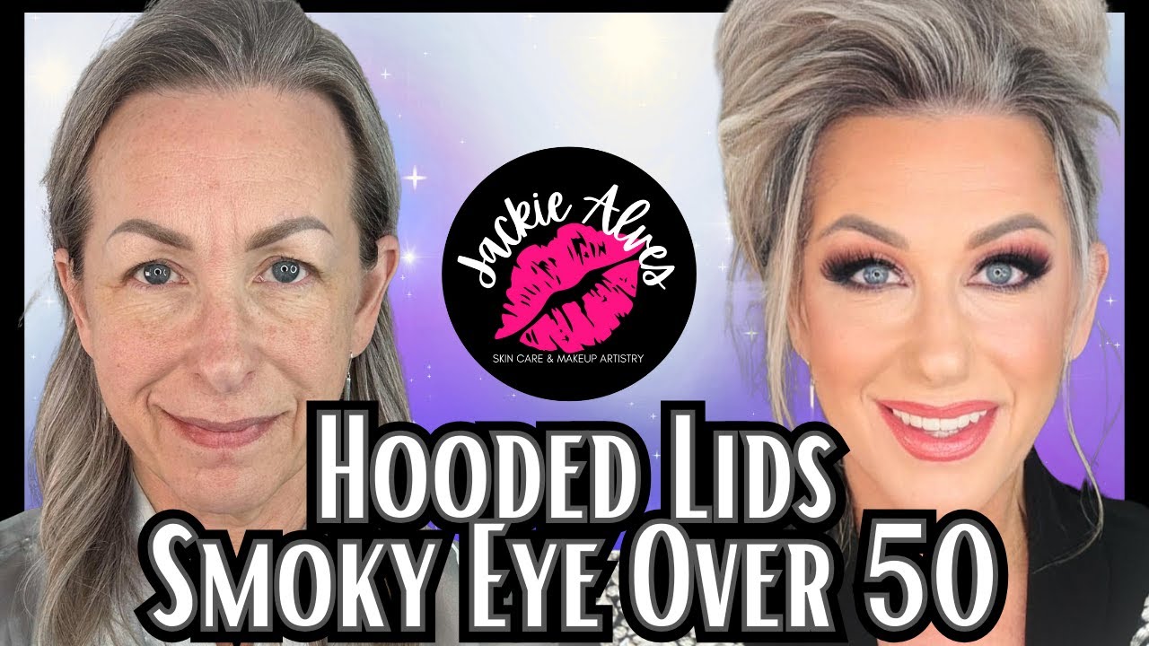 Step By Step Smoky Eyeshadow Look For Mature Hooded Lids | Makeup Tutorial 50+