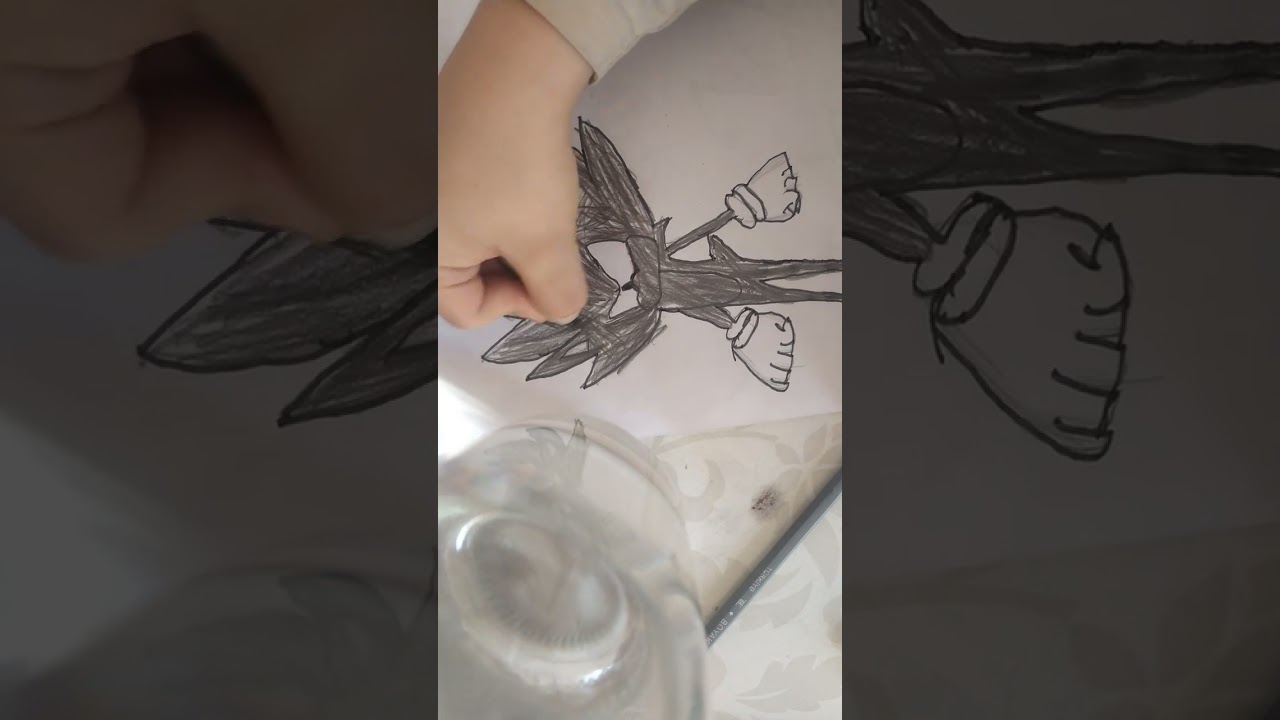 Sonic çızimim😊