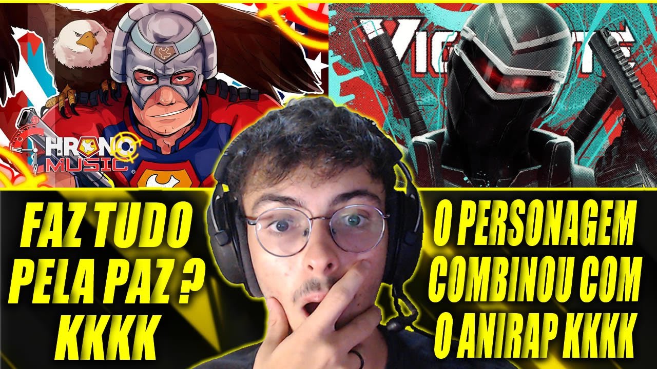 (DEU VONTADE DE ASSISTIR!) REACT 2 em 1 - CHRONO e ANIRAP - Pacificador e Vigilante (Pacificador)