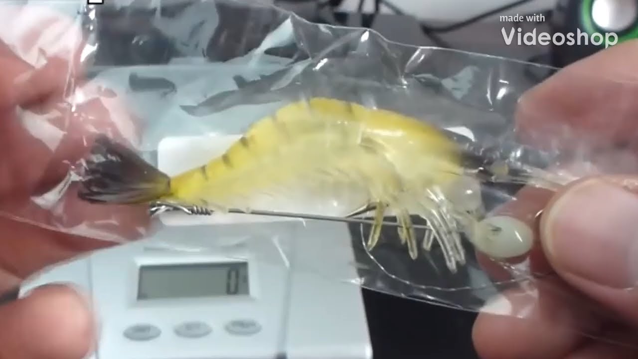 HOT HOT !! 5PCS Shrimp Soft Lure