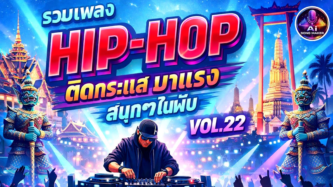HIP-HOP RAP ..เพลงสากล nonstop ฟังสนุกๆ แนว..HIPHOP,RAP,R&B VOL.22
