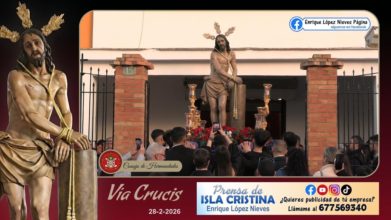 VÍA CRUCIS // Consejo de Hermandades de Isla Cristina 28-2-2026
