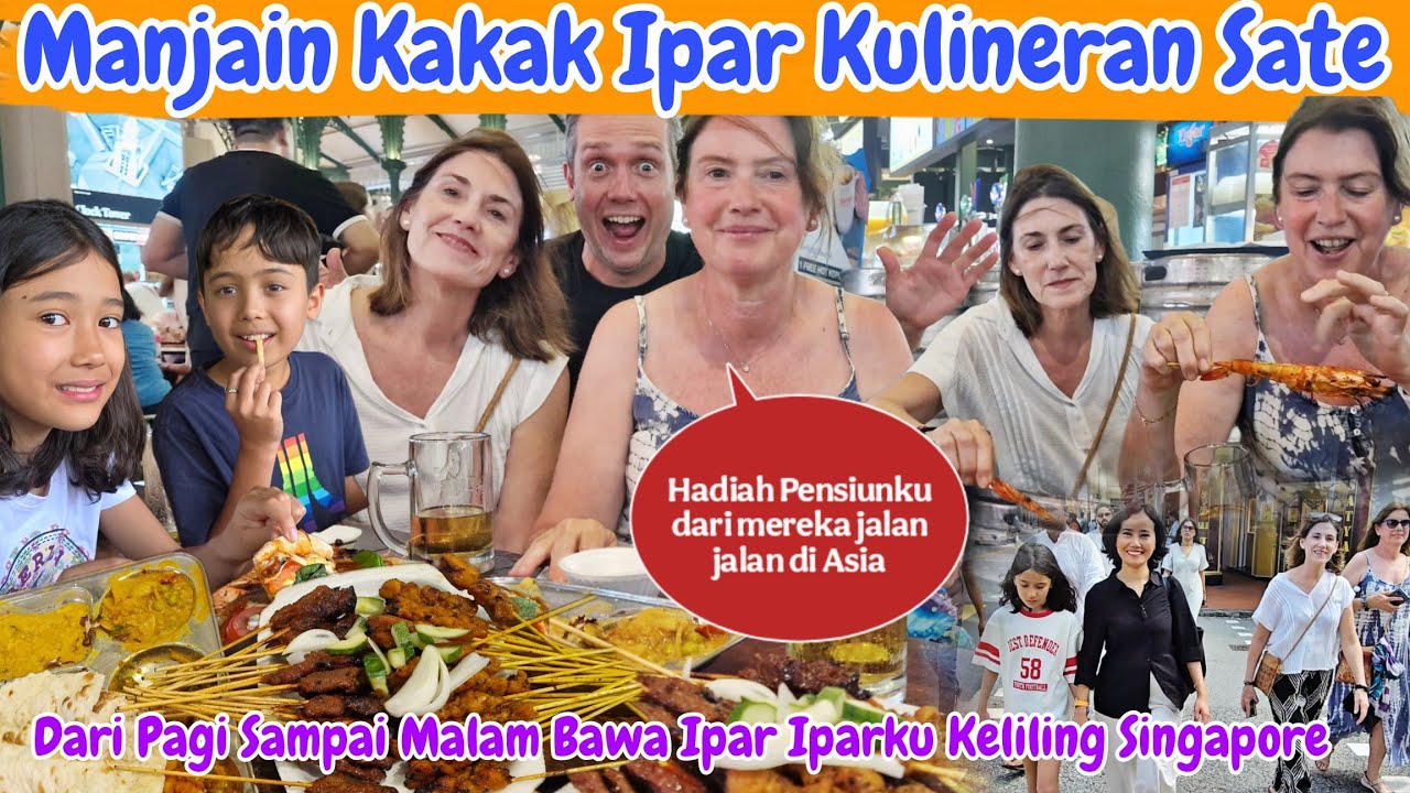 Alhamdulillah Bisa Nyenengin Ipar Ipar Spanyol ku Di Singapore