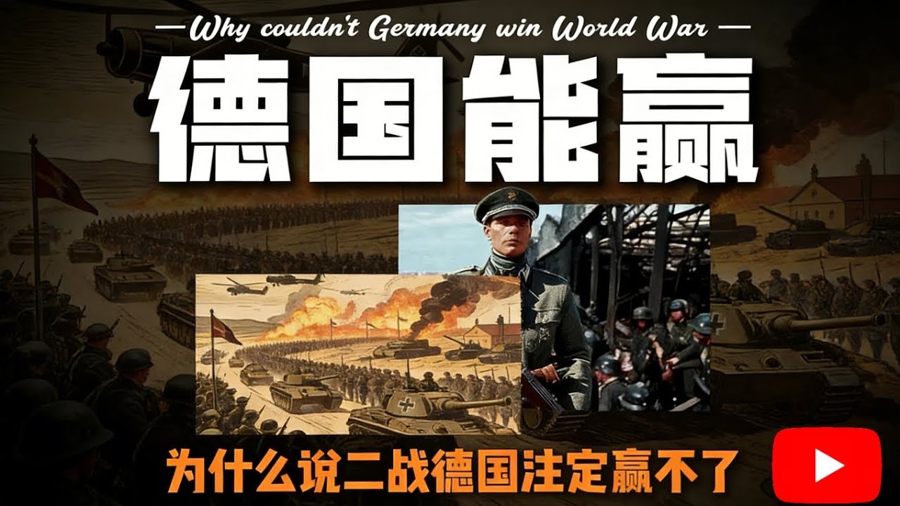 为什么说只有复盘了希特勒的操作， 才明白即便德国坐拥曼施坦因等名将，却注定赢不了二战？