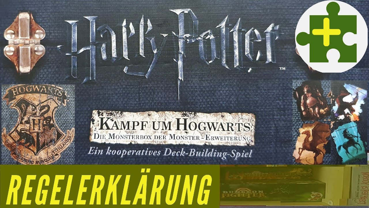 Harry Potter Kampf um Hogwarts - Die Monsterbox - Regeln - Aufbau - Anleitung - Regelerklärung