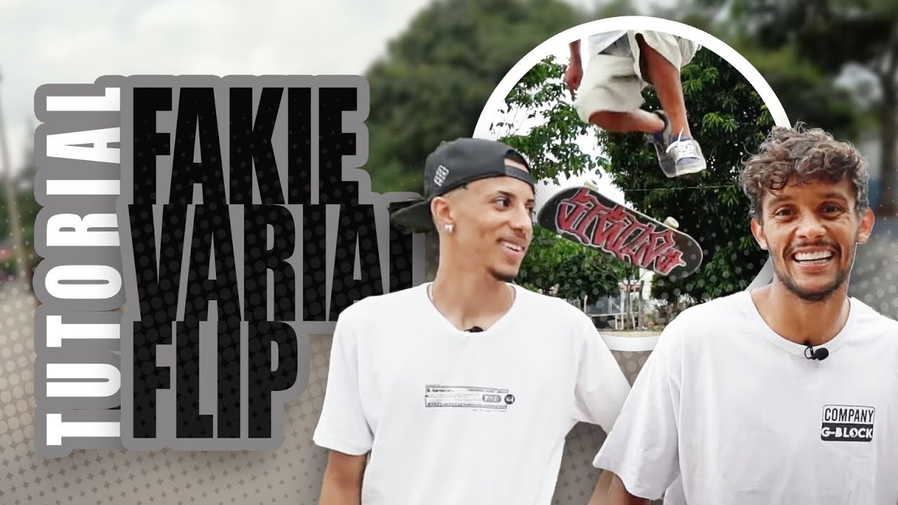 GUSTAVO APRENDE A DAR FAKIE VARIAL FLIP | TUTORIAL DE SKATE COM SCARPA #5