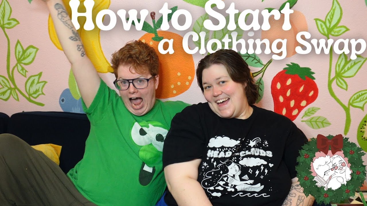 How to Start a Clothing Swap 👕 | Vlogmas Day 10 | A Thrifty Christmas