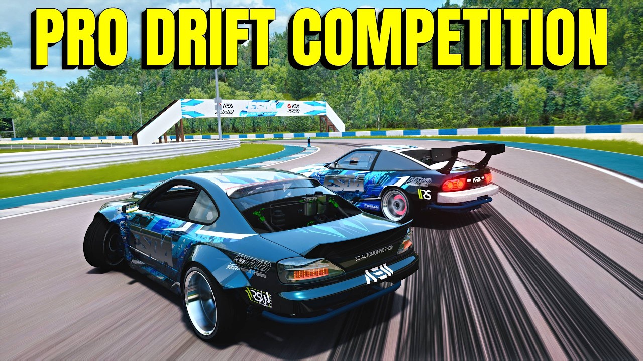 My FIRST Sim Drifting Competition was RUINED in Seconds...