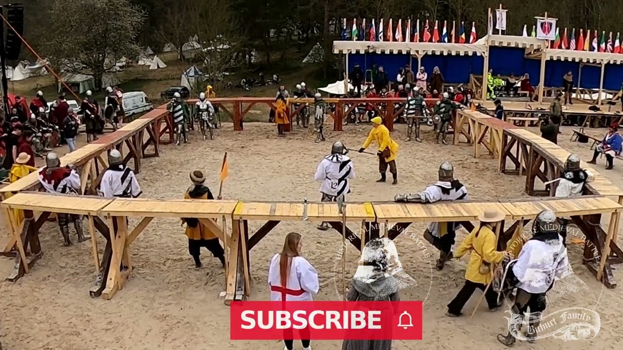 Group D White Company VS Masnada Bitva Libu&scaron;&iacute;n Buhurt League World Championship 2023