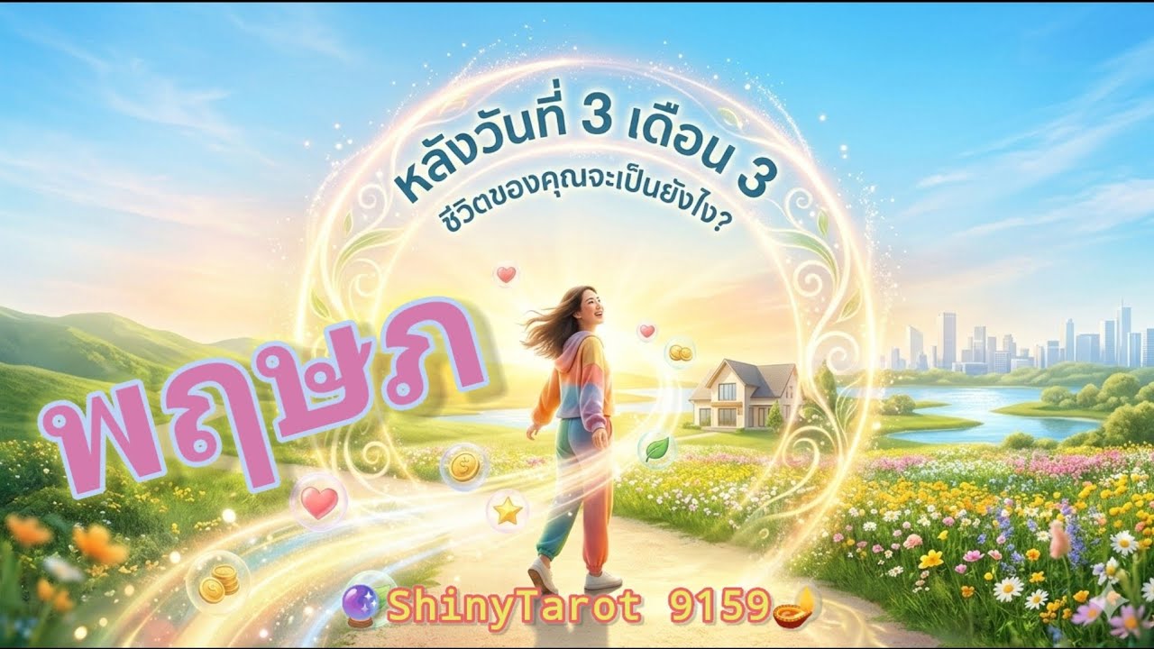 ราศีพฤษภ🕉หลังวันที่ 3 เดือน 3 ชีวิตคุณจะเป็นยังไง? 🔮@ShinyTarot9159 🪔