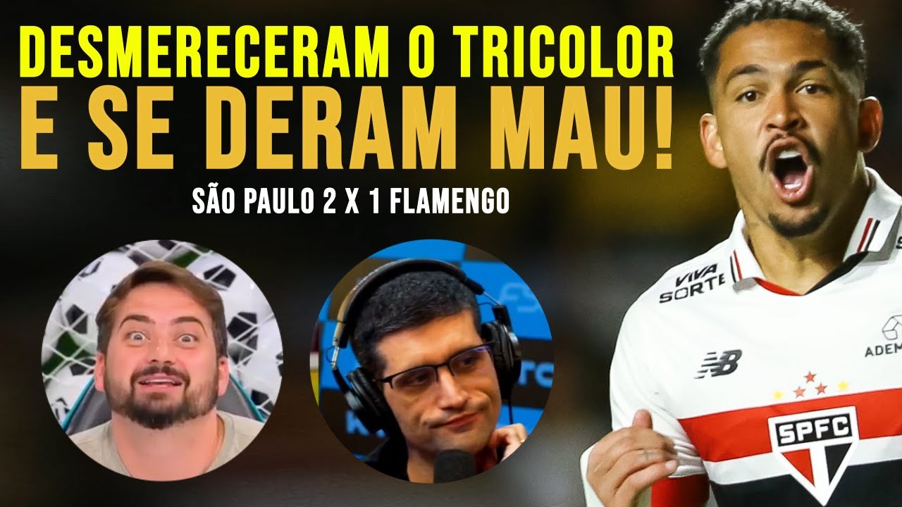 COMENTARISTA COMEMOROU VITÓRIA DO FLAMENGO ANTES DO JOGO E SE DEU MAU!