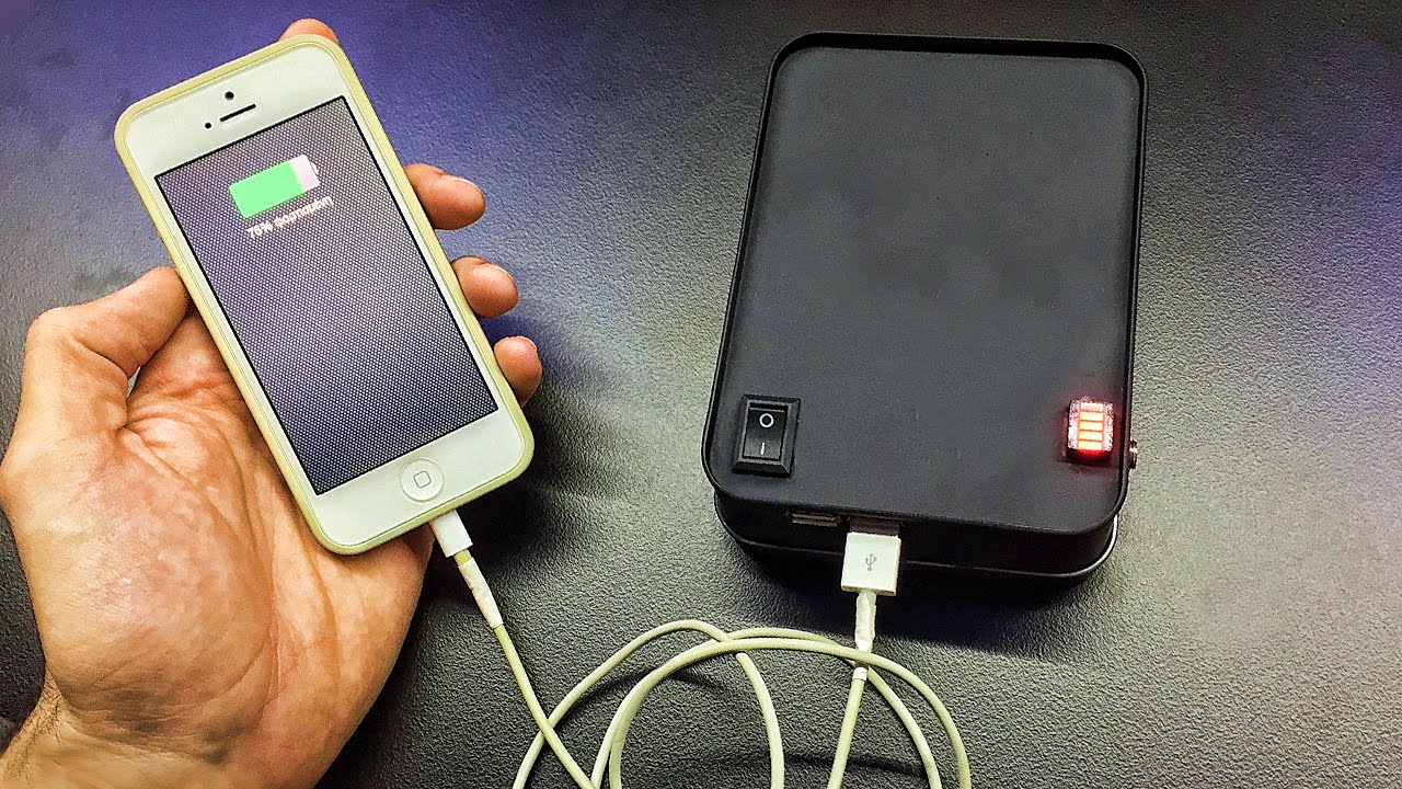 Как сделать Крутой USB Повербанк своими руками | Power Bank