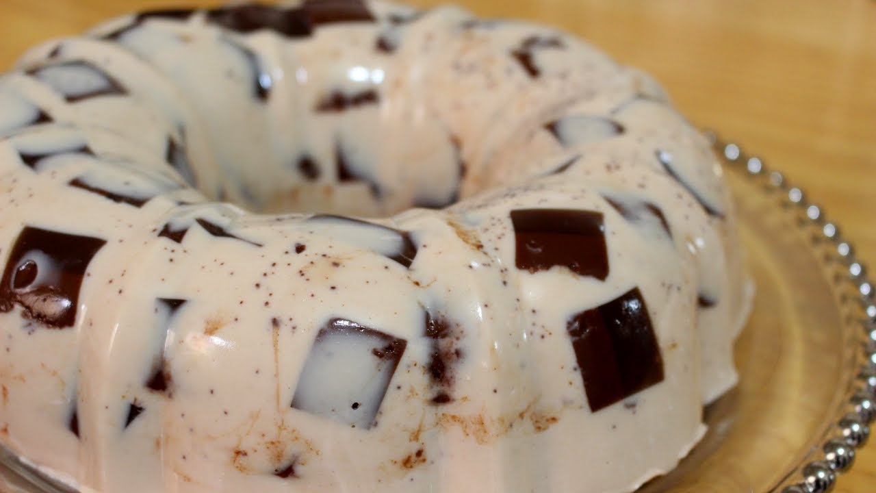 GELATINA DE MOSAICO DE CREMA CON CHOCOLATE | ALE DE NAVA