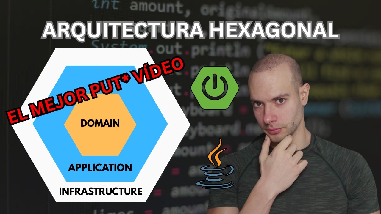 ¡Domina la Arquitectura Hexagonal con JAVA y SPRING! En 10 MINUTOS