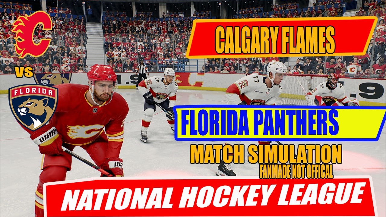 Calgary Flames vs Florida Panthers 🔥 NHL Match Simulation | Full Game