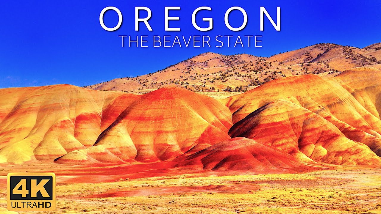 Beautiful Oregon • 4K Peaceful Relaxation Film with Soothing Music