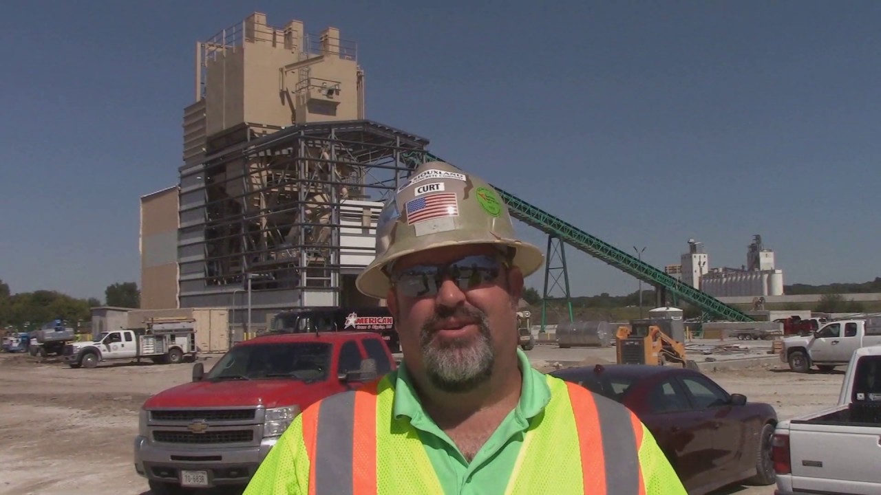 New Standard Ready Mix concrete plant opens.