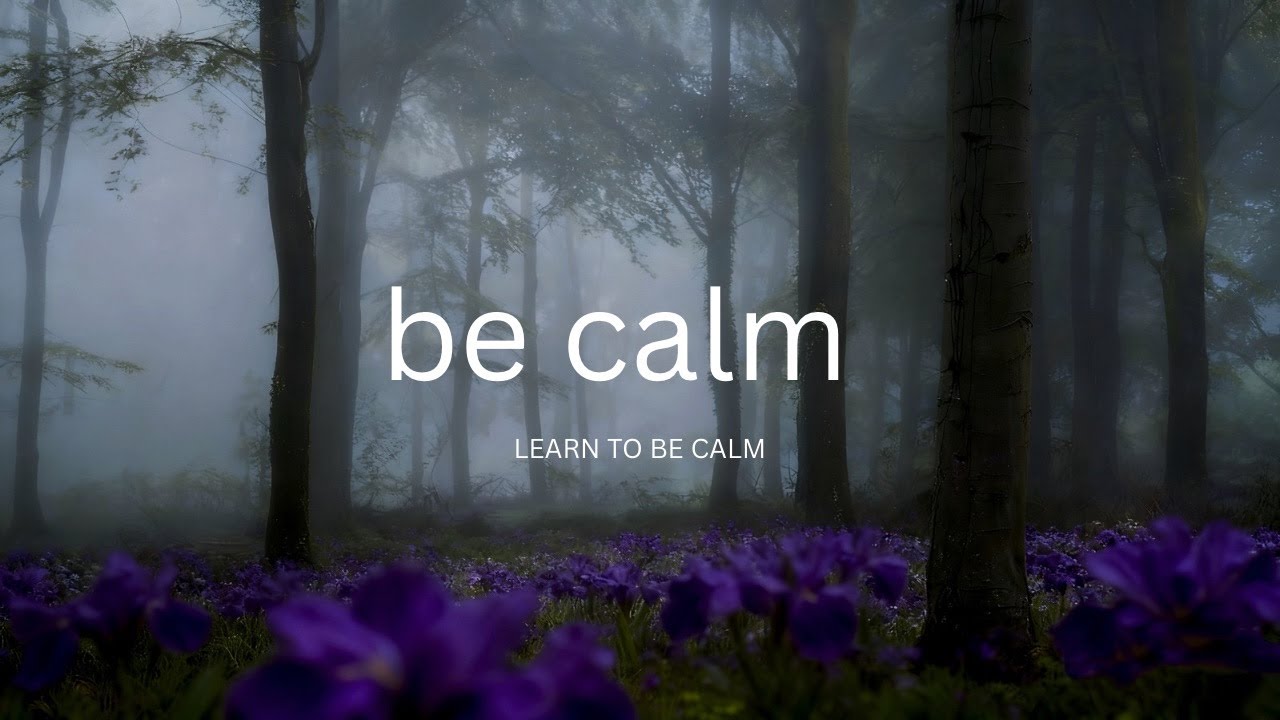 Learn to be Calm 🪻🌿 Relaxing Guitar Music for Sleep | Anxiety Relief & Deep Focus