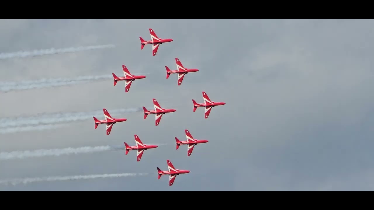 Red Arrows - English Riviera Air Show Paignton 2025