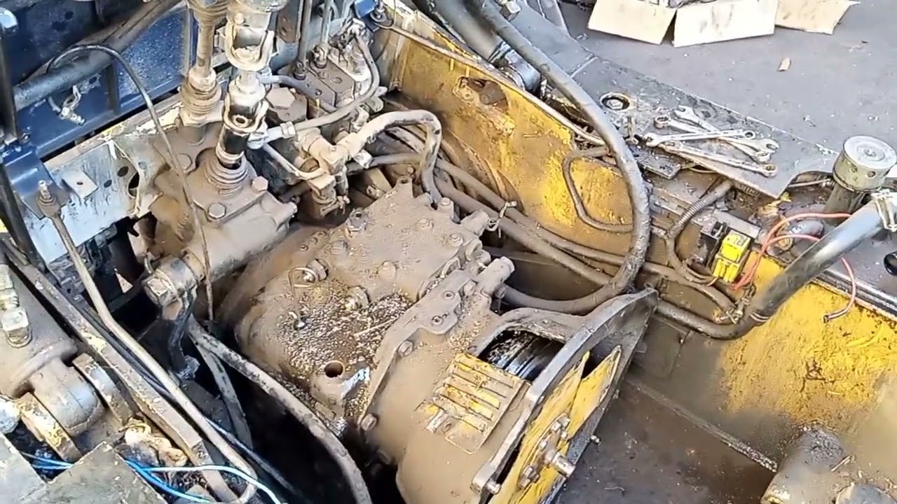 tirando a transmissão da impilhadeira hyster 🇧🇷