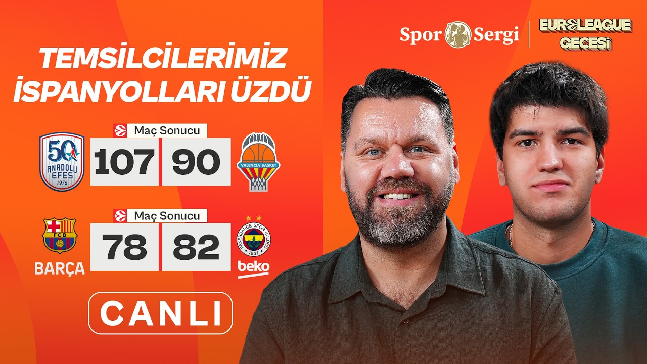 LİDER FENERBAHÇE'DEN GERİ DÖNÜŞE İZİN YOK! ANADOLU EFES NEFES ALDI | Euroleague Gecesi