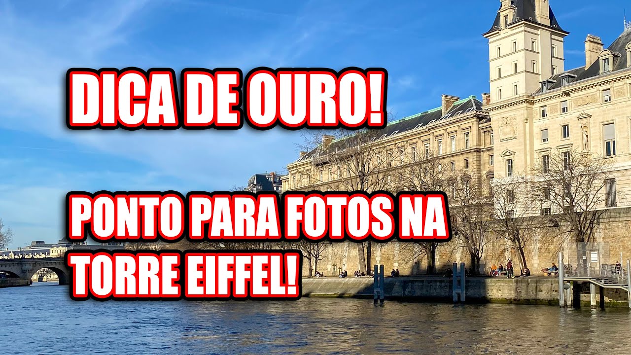 DICA DE OURO PRA VOCÊS! ÓTIMO PONTO DE FOTOS NA TORRE EIFFEL! #torreeiffel #andredegrossi #paris