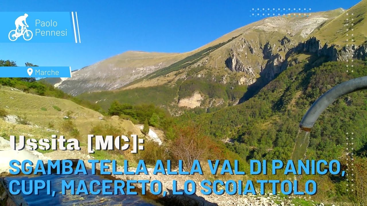USSITA [MC]: SGAMBATELLA ALLA VAL DI PANICO, CUPI, MACERETO, SENTIERO DELLO SCOIATTOLO 08- 10-2023