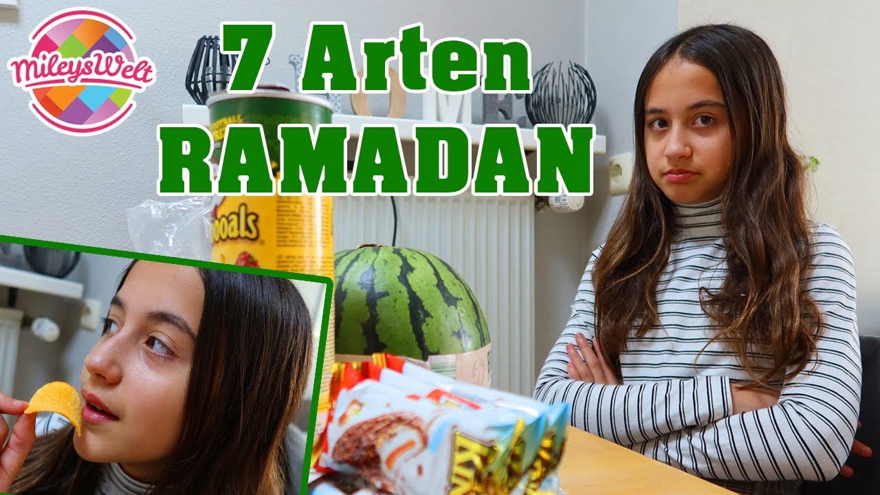 7 ARTEN RAMADAN TYPEN 🤣mit OUTTAKES ! - Mileys Welt
