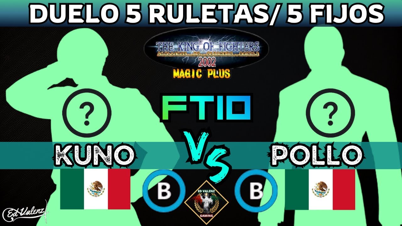 ¡RETA ESTELAR! Kuno y Pollo se enfrentan en modalidad 5 Ruleta / 5 fijos.