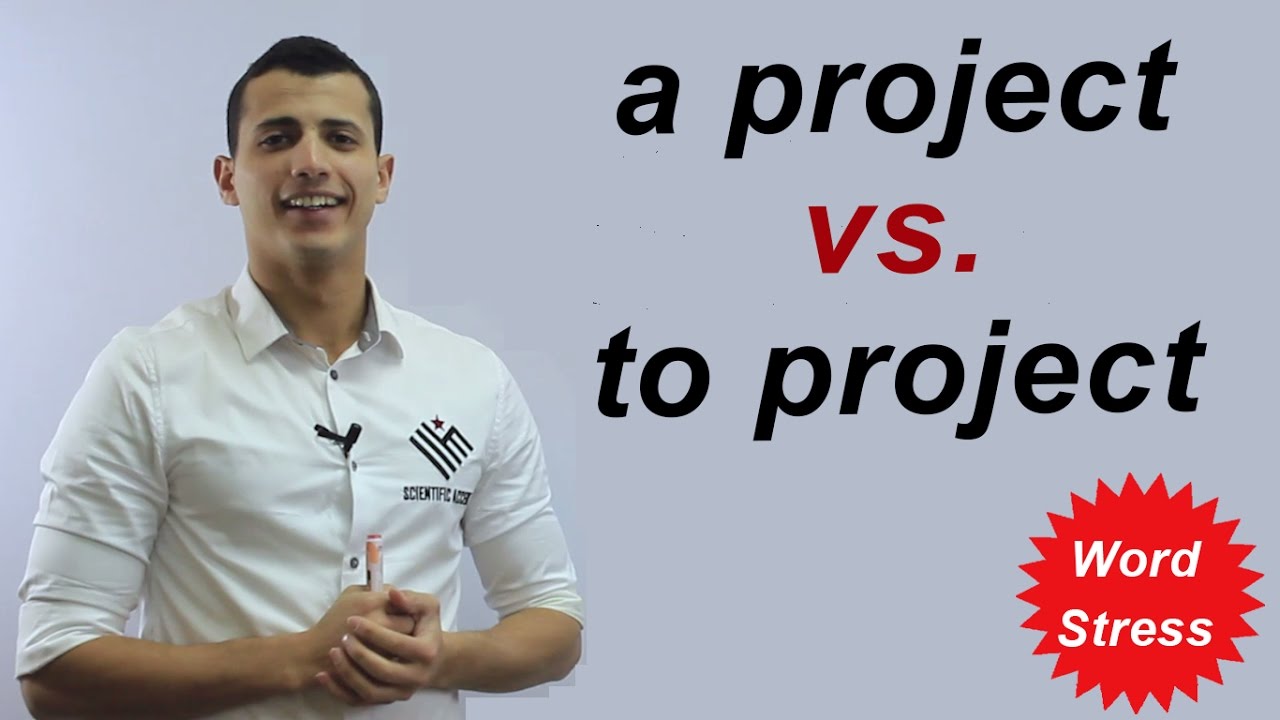 Syllable stress for nouns and verbs