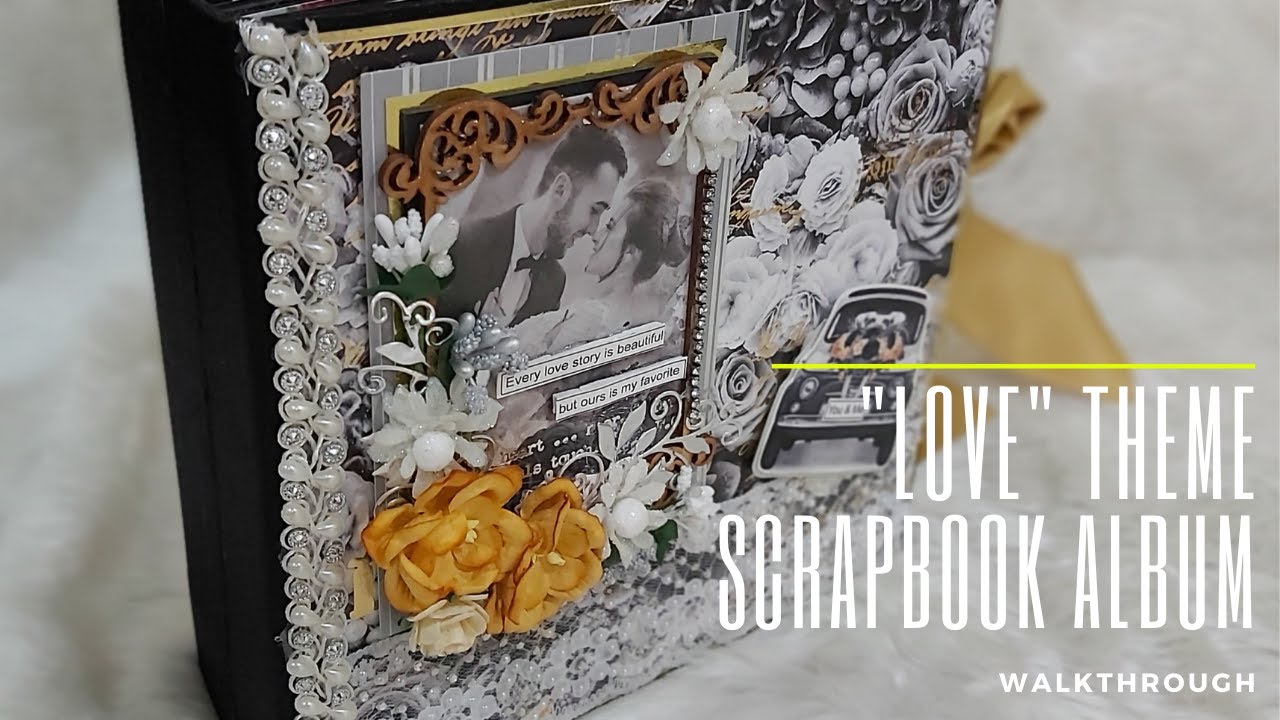 Scrapbook Album Tutorial | Mini Album Tutorial - Walkthrough