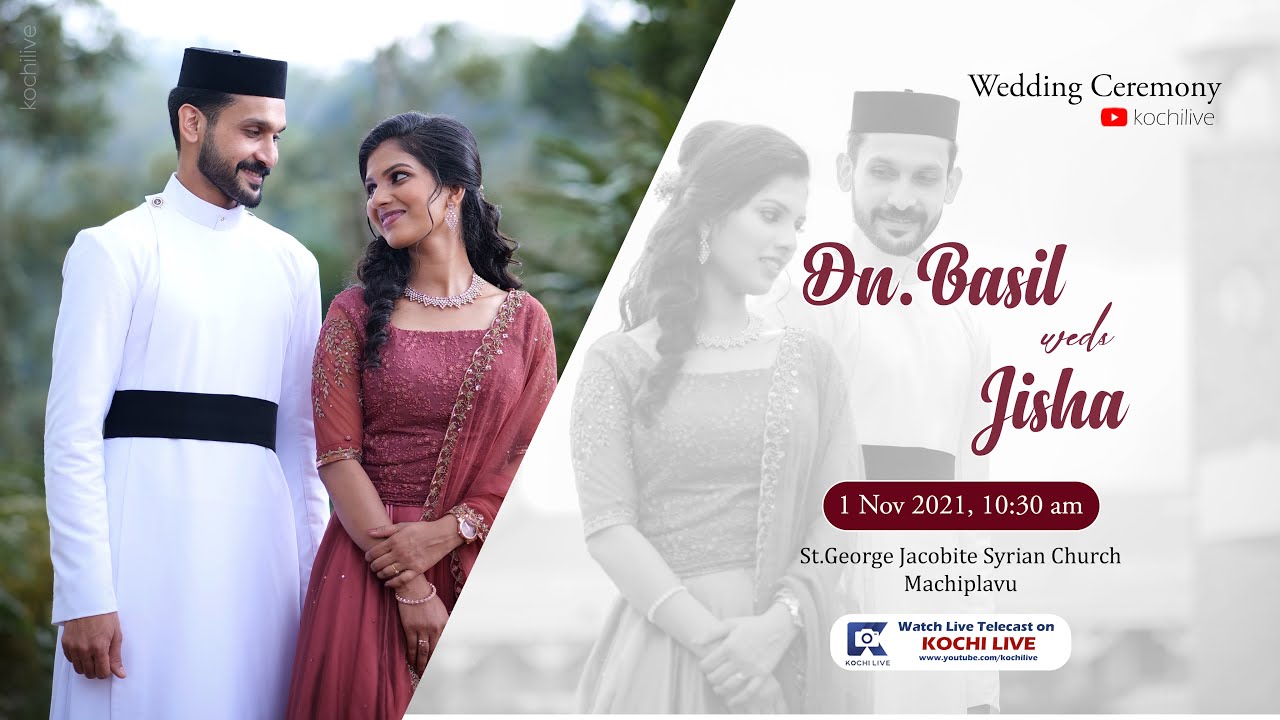 Dn Basil ❣ Jisha | Wedding | 01.11.2021 | Kochi Live