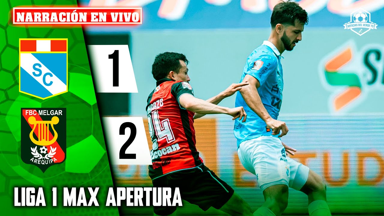 ✅ SPORTING CRISTAL cayó en su casa con MELGAR en la LIGA 1 | TORNEO APERTURA (NARRACIÓN EN VIVO)