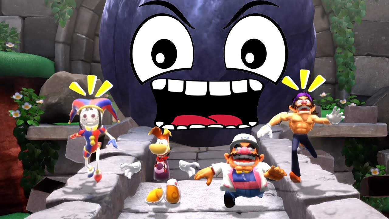 Mario Party Jamboree - Minigames Challenge With Rayman (Master Difficulty)