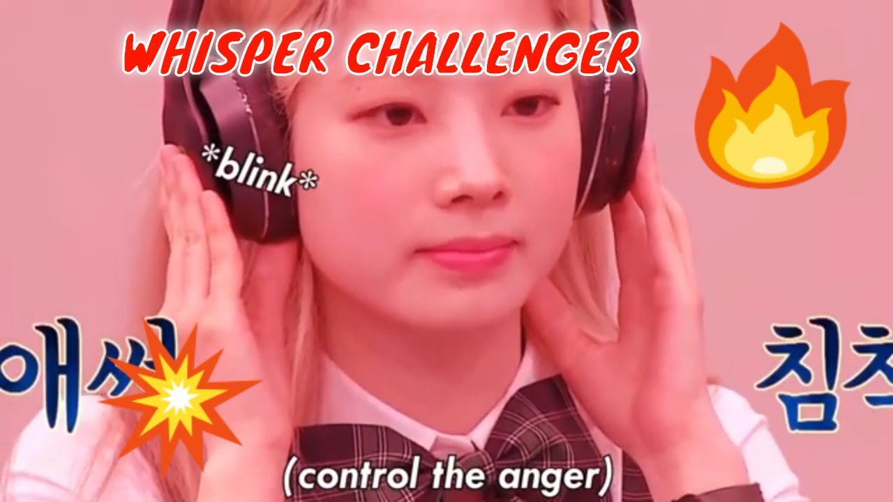 KPOP WHISPER CHALLENGE (TWICE -EXO- MONSTAX-APINK...)
