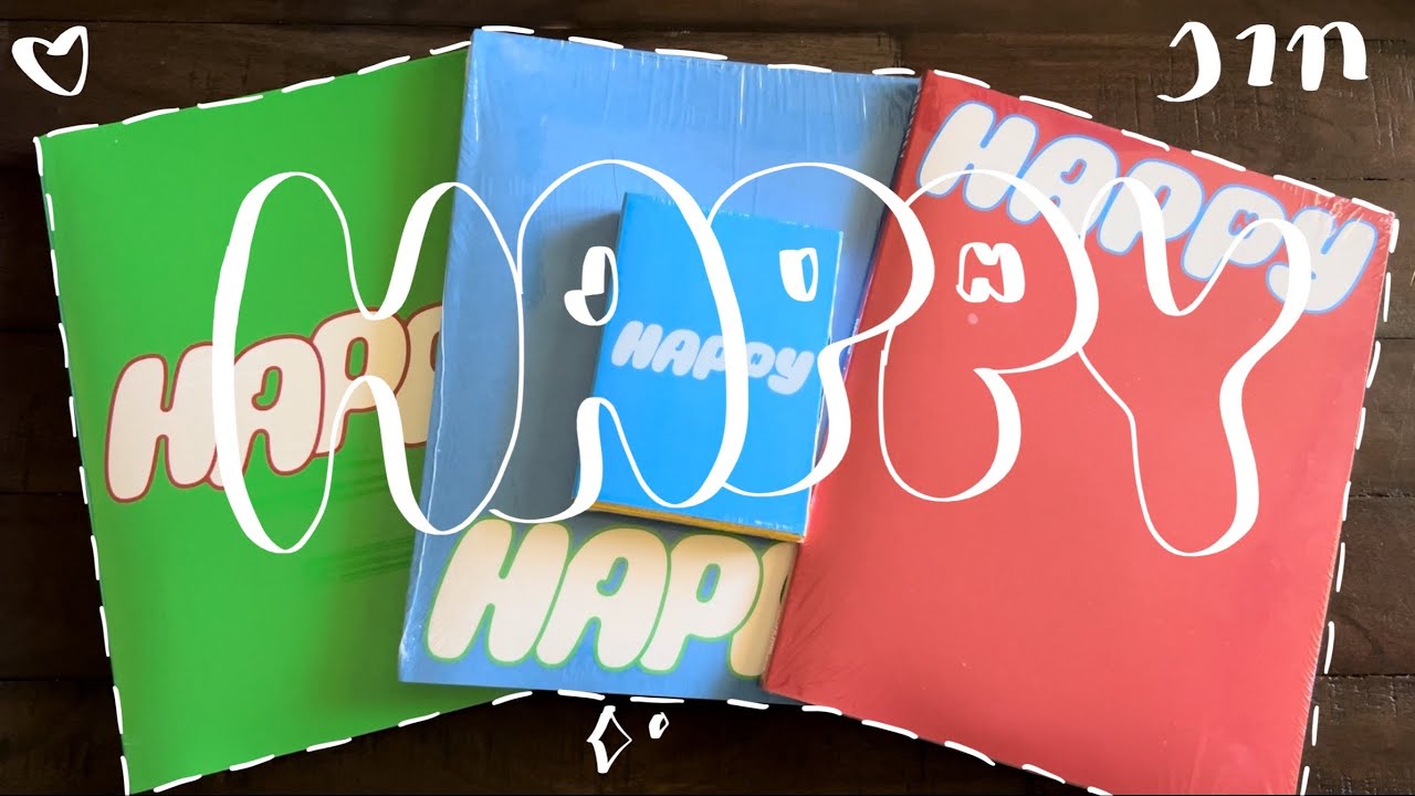 unboxing jin’s 1st solo album happy 😊 | all versions + weverse global benefit