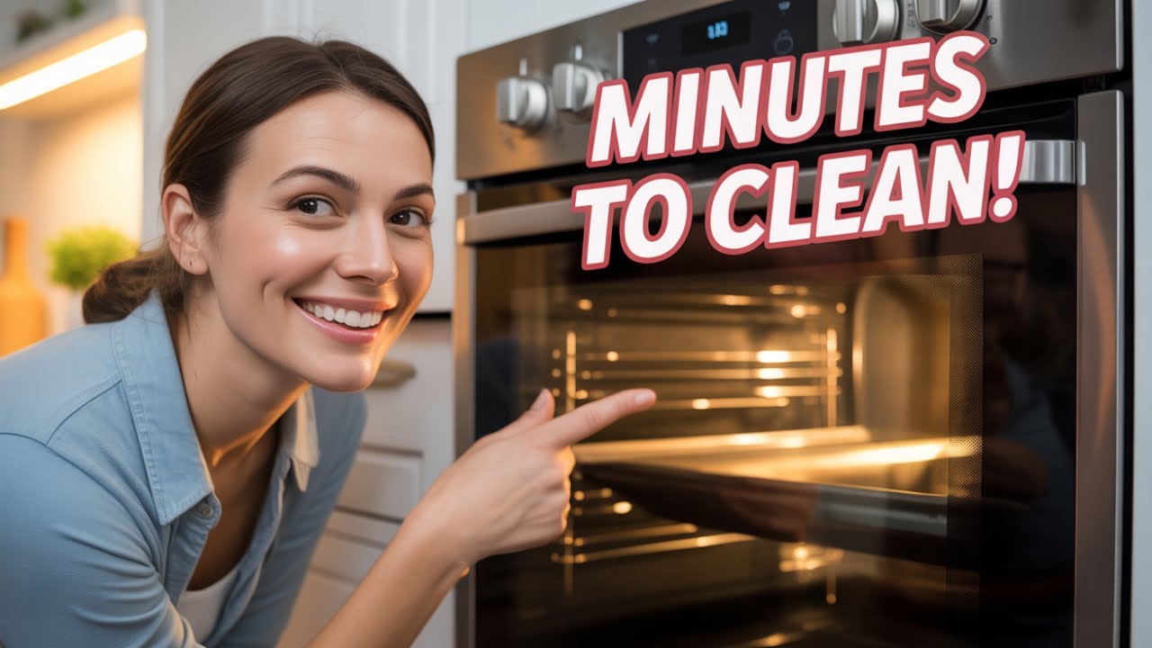Super Easy Oven Deep Clean Hack | Burnt Oil Gone in Minutes