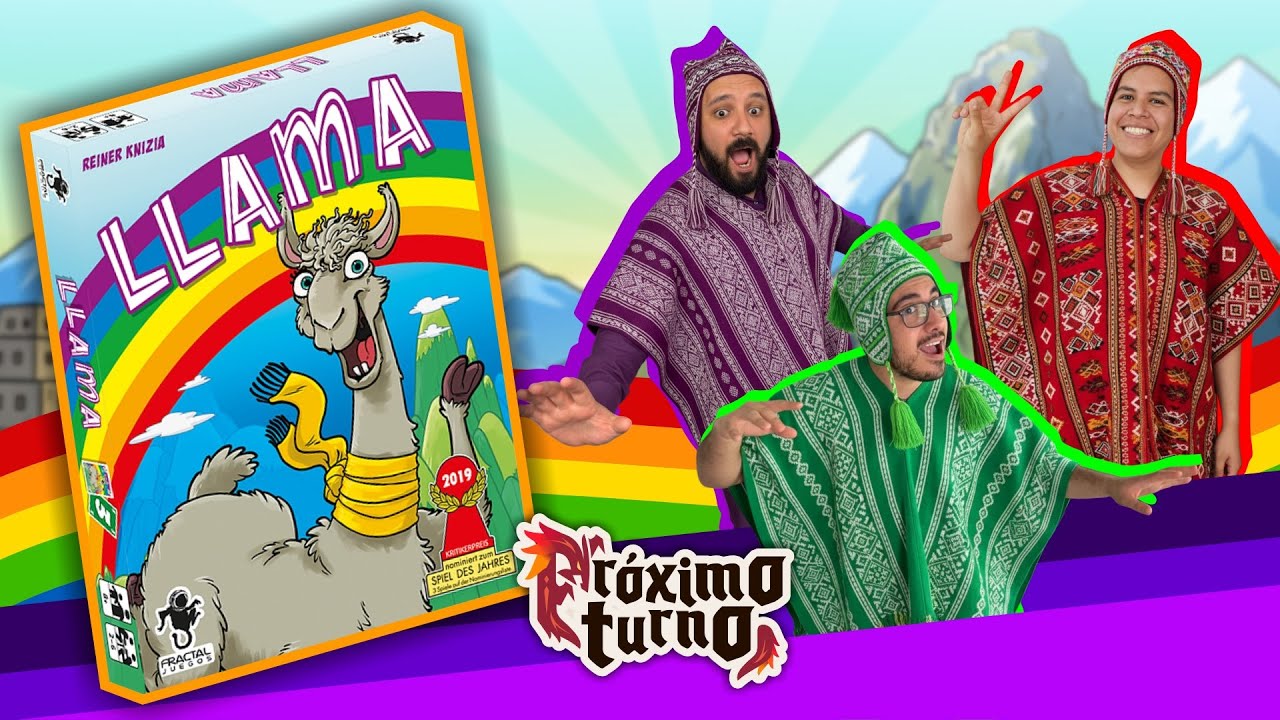 Cómo jugar LLAMA 🦙 | Don't L.L.A.M.A. Juego de mesa | PARTIDA + TUTORIAL En español @FractalJuegos​