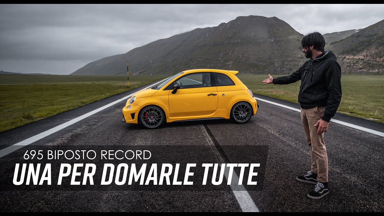 500 Abarth 695 Biposto RECORD. La più potente mai realizzata X utilizzo stradale