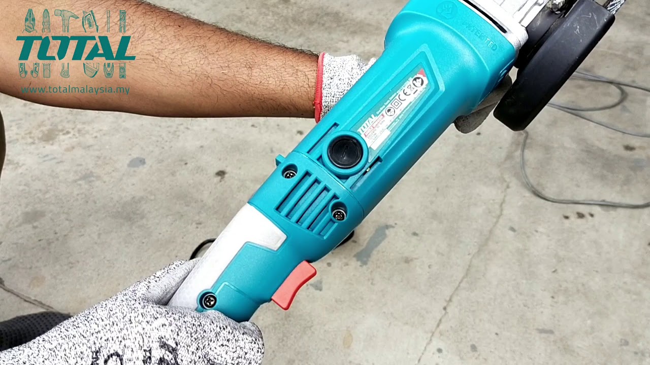 TOTAL Tools Angle Grinder ( with Speed Control Function).TG1121006-38