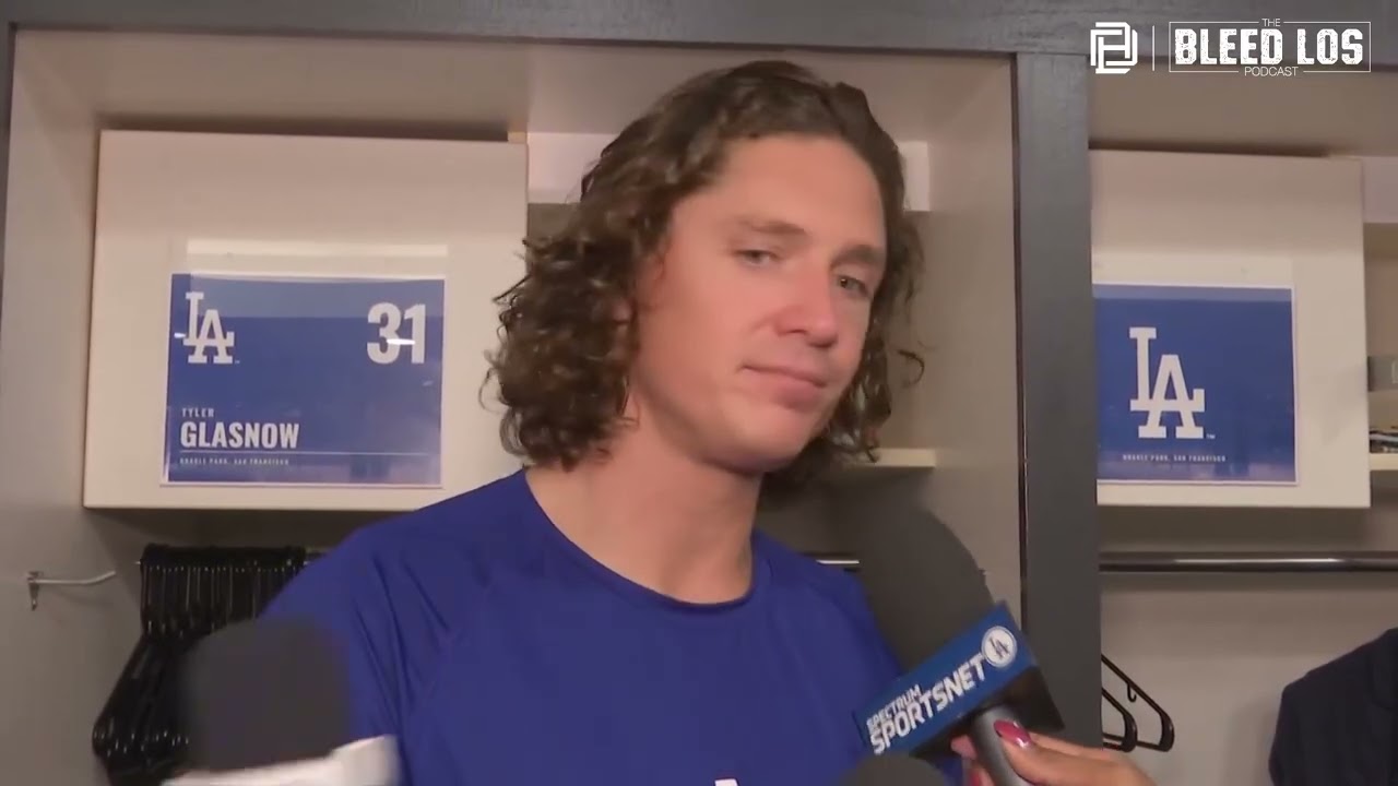 Dodgers postgame: Tyler Glasnow on Battling Through for Win vs. Giants