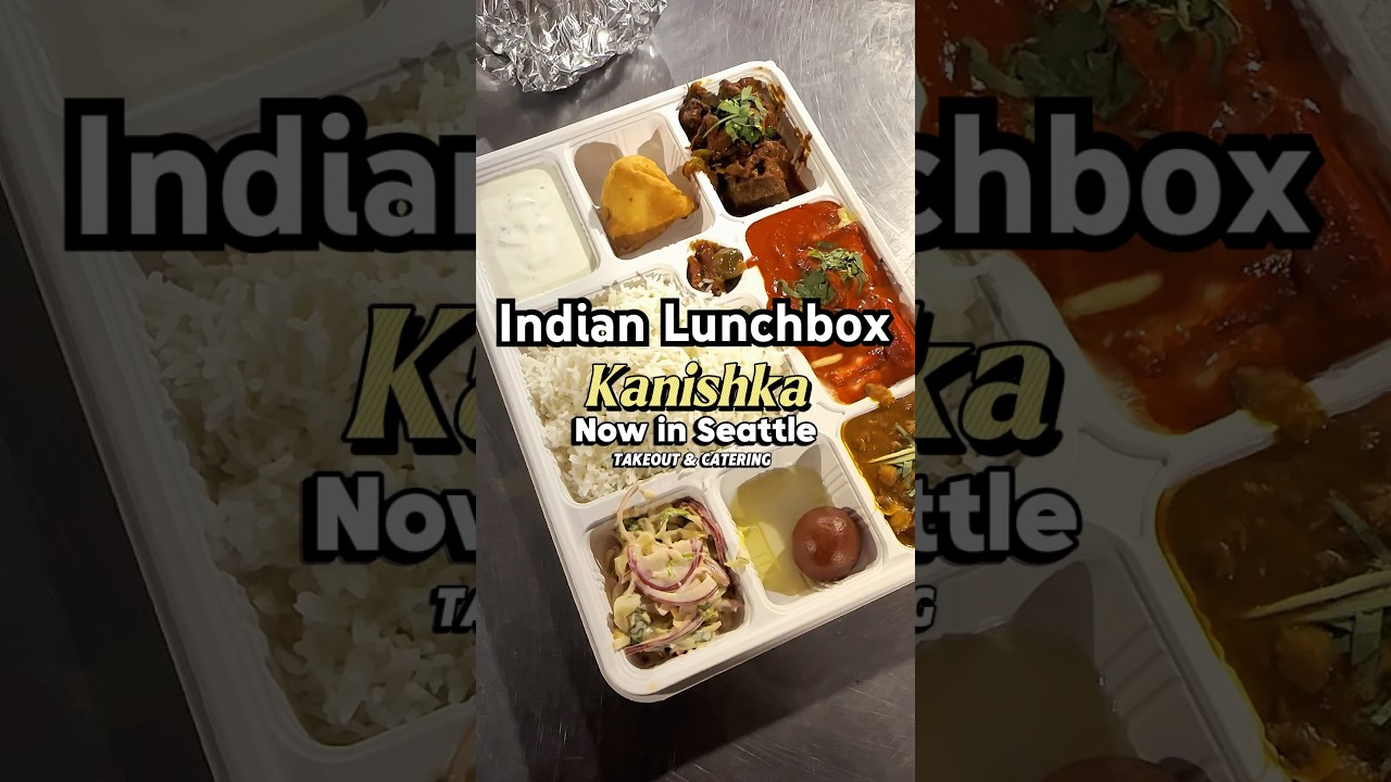 18.99 Indian Lunchbox near T-mobile Park - Kanishka is now in Seattle #halal #tmobilepark #kanishka